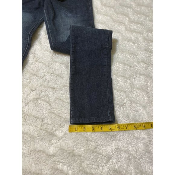 No Fuze Womens Skinny Sz 3 / 4 Blue Denim Jeans (26x31 Msrd) - Picture 9 of 11
